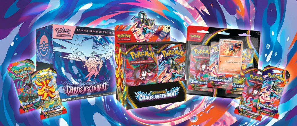 Pokémon ME04 Chaos Ascendant sortie officielle le 22 mai 2026