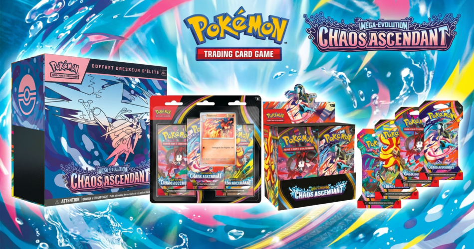 Pokémon ME04 Chaos Ascendant : sortie officielle le 22 mai 2026