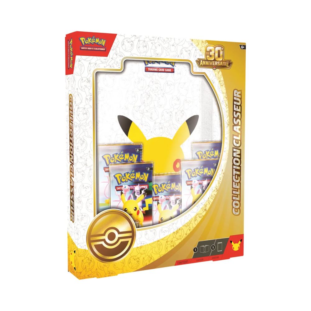 Coffret Collection Classeur Pokémon 30e Anniversaire