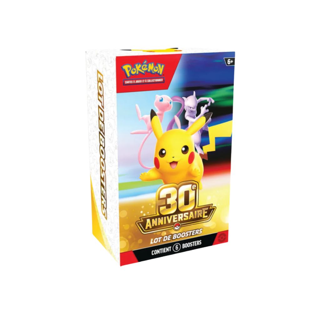 Bundle Pokémon 30e Anniversaire 6 Boosters